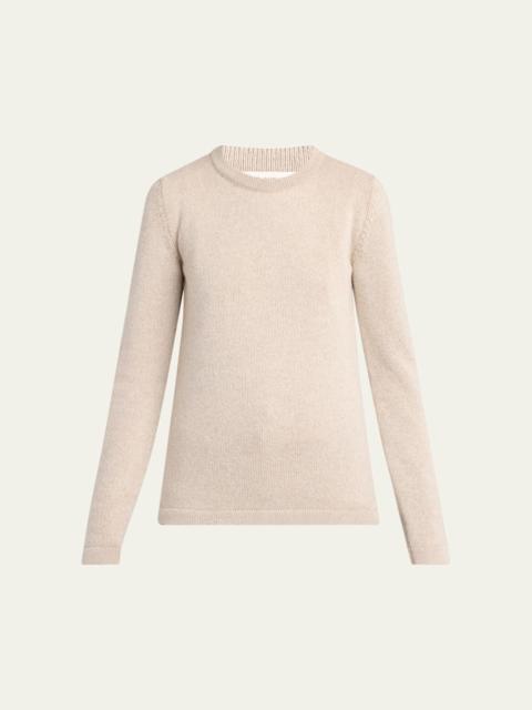 The Row Lyse Cashmere Crewneck Sweater