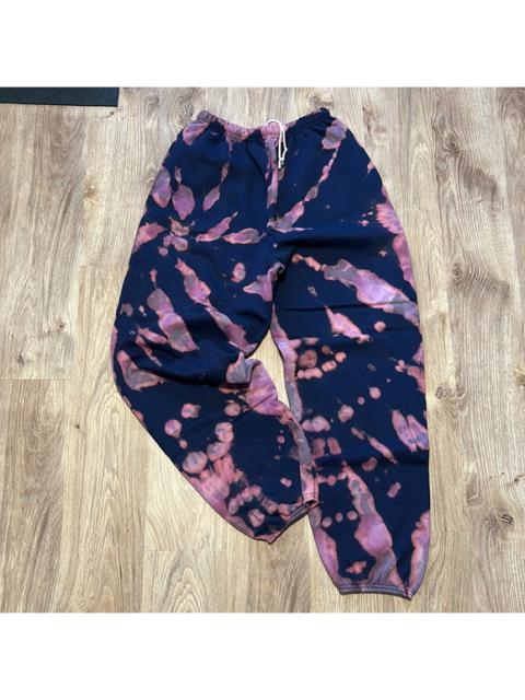 Other Designers Hanes - Navy + Pink/Purple Custom Reverse Bleach Tie Dye Sweatpants