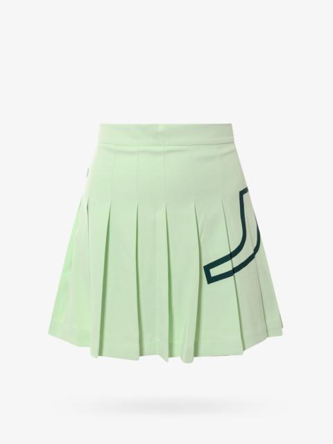J.LINDEBERG - J.Lindeberg Recycled Technical Fabric Pleated Skirt