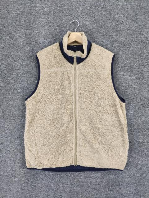 Other Designers Tracey Vest - Vintage Vest Sherpa Zip Up Vest by Top Valu