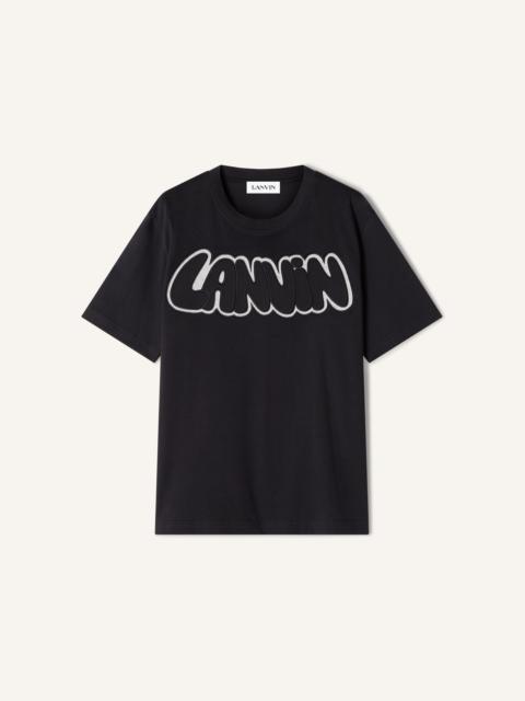 Lanvin BLACK URBAN CURB T-SHIRT