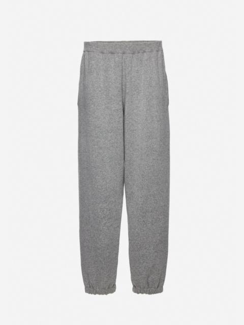 MAGDA BUTRYM Cashmere and cotton joggers in grey