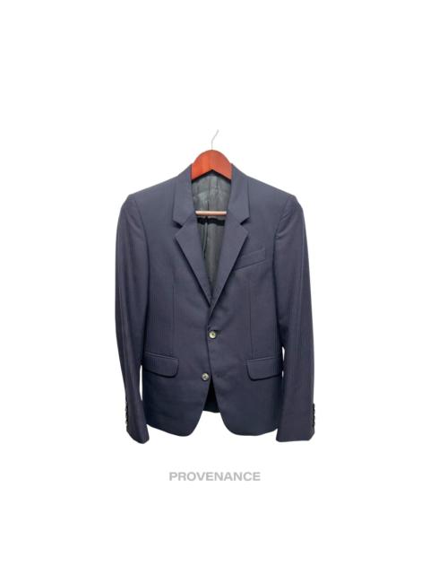 Alexander McQueen Jacket Coat Blazer - Striped Navy 36R