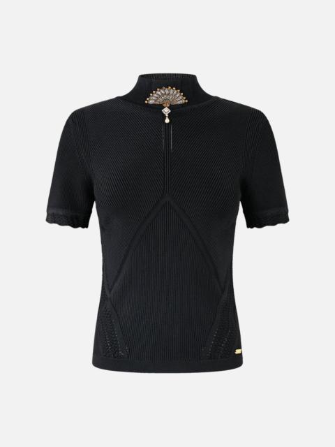 CAMILLA MOCK NECK KNIT TOP