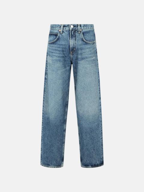 AGOLDE BLUE COTTON JEANS