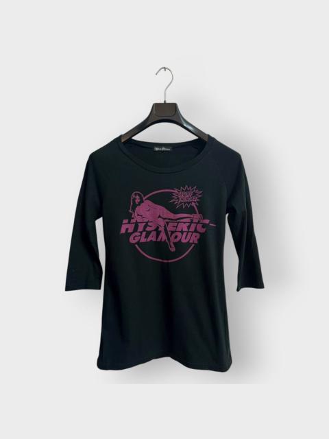 Hysteric Glamour STEAL! 2010s Hysteric Glamour Nude Girl Round Logo LS Tee