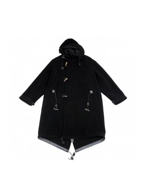 Yohji Yamamoto Yohji Yamamoto Pour Homme Mainline Hooded Wool Gabardine Coat