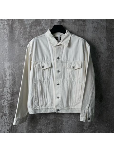 BALENCIAGA Balenciaga Back Letter Denim Jacket