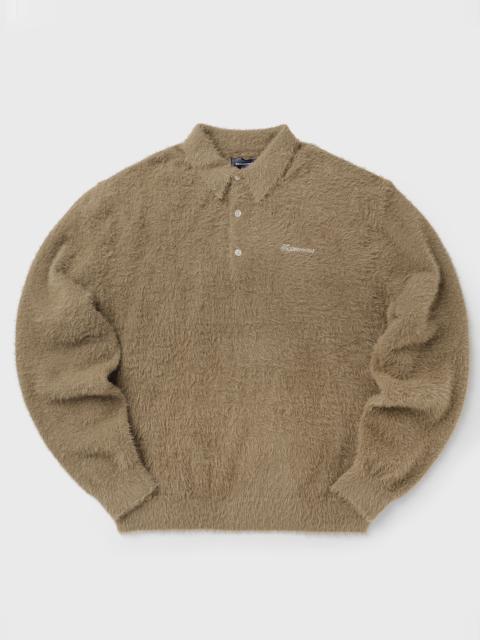 thisisneverthat® SCT-Logo Shaggy Knit Polo