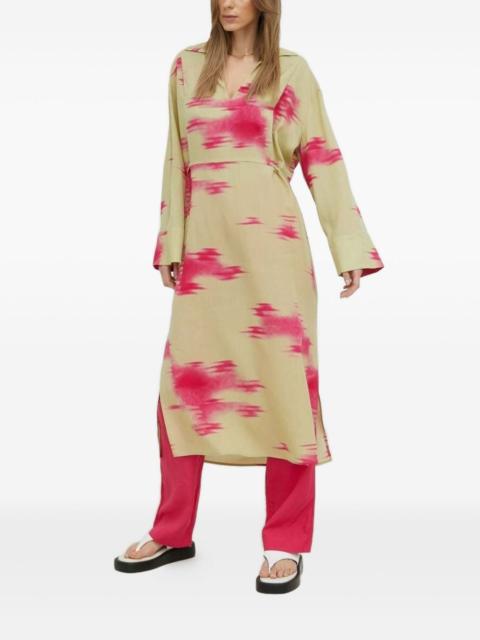 SAMSØE SAMSØE Emy abstract-print dress