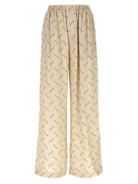 Balenciaga Women Logo Pants