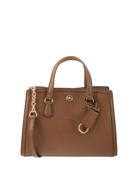 MICHAEL KORS Michael Kors Small Chantal Leather Messenger Bag