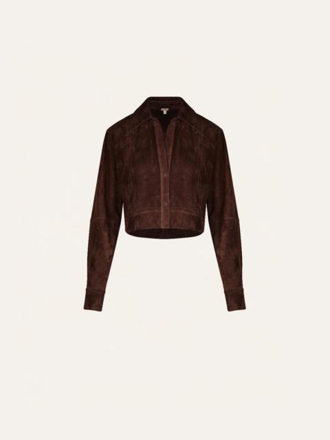 Johanna Ortiz Cropped Body Art Shirt