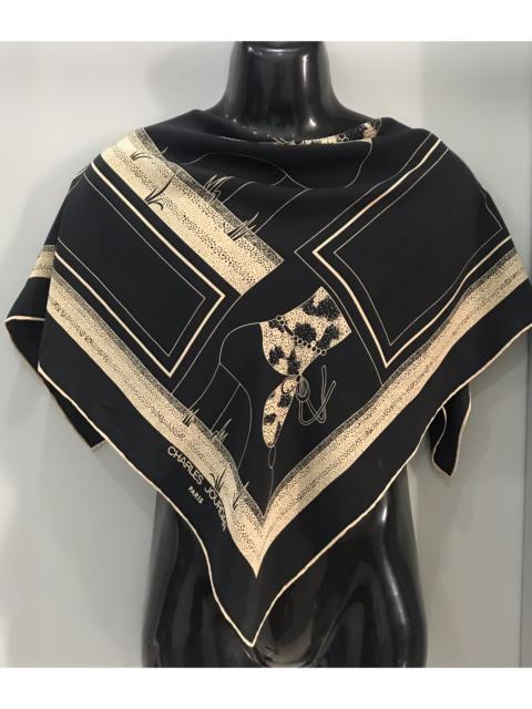 Other Designers Charles Jourdan - CHARLES JOURDAN SHOES DESIGN SCARF NECKERCHIEF
