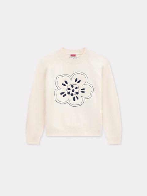 KENZO 'Boke Flower' embroidered jumper in wool