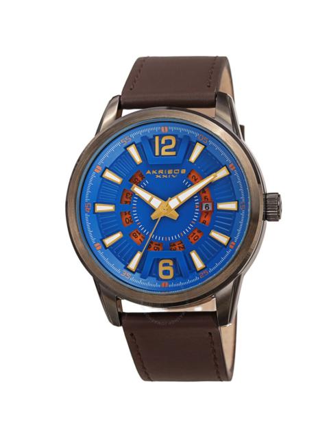 Other Designers Akribos XXIV Quartz Blue Dial Men's Watch AK1079BUBR