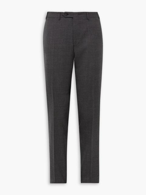 Canali Slim-fit Prince of Wales checked Super 160s wool suit pants