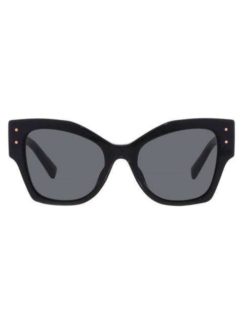 Dolce & Gabbana Dolce and Gabbana Dark Grey Butterfly Ladies Sunglasses DG4478F 501/87 53