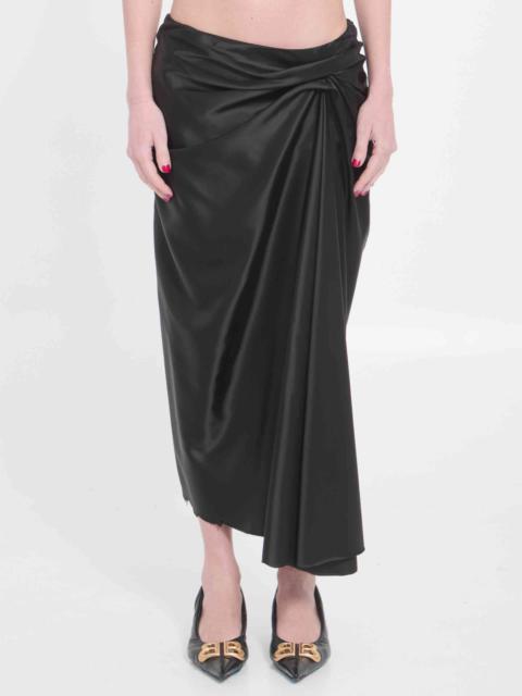 Balenciaga Women Draped Skirt