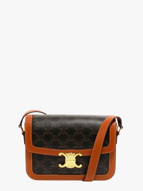 CELINE Celine Triomphe Classic Coated Canvas Crossbody Bag