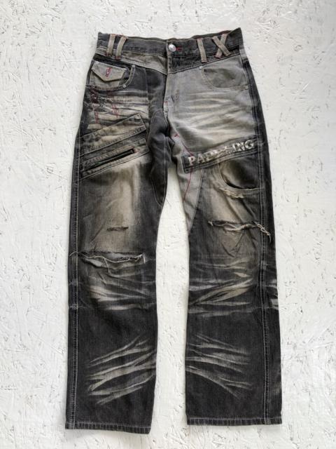 Hysteric Glamour Japanese Brand Hung Five distressed jeans