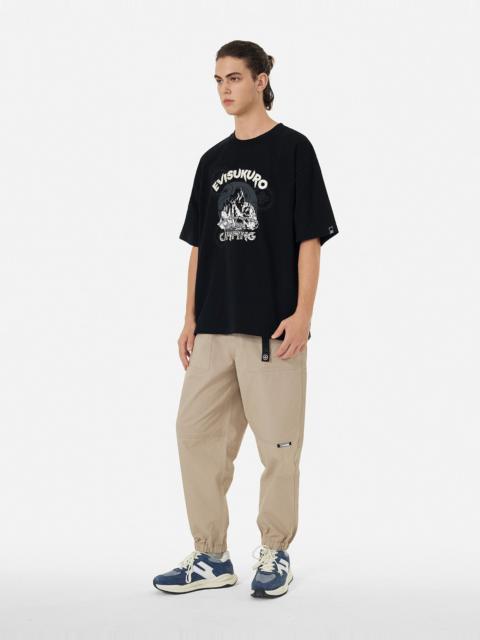 EVISU Multi-Prints Loose Fit T-Shirt