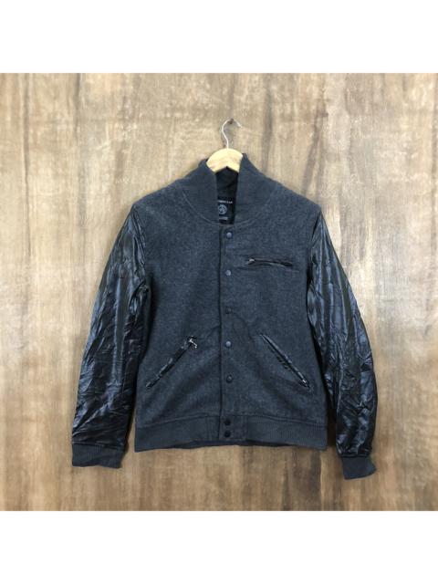 Other Designers Vintage - Kingsocean Black Varsity Jacket #1615