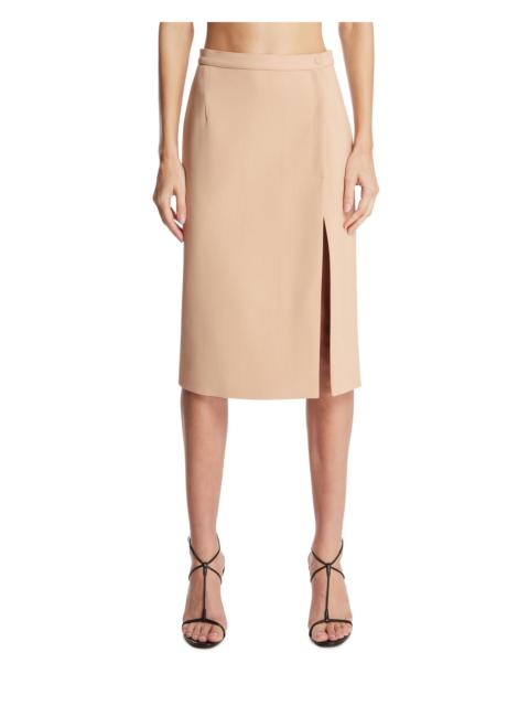 MUGLER Beige Re/edit Lingerie Skirt