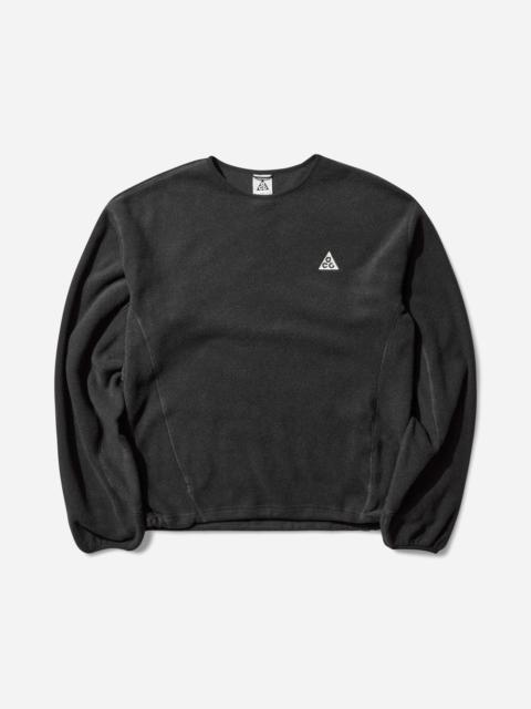 Nike Men's ACG 'Wolf Tree' All-Over Crewneck Sweatshirt Black / Anthracite
