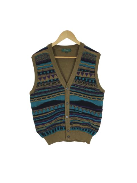 Other Designers Homespun Knitwear - JAPANESE NAVAJO KNIT VEST
