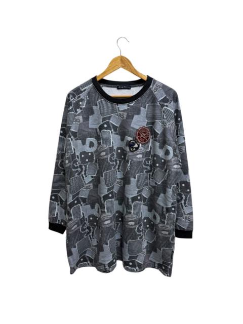 Other Designers Japanese Brand - DRUG STORE ALLOVEPRINT POCKET SWEATSHIRT
