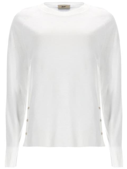 Herno Herno Women Maglia Con Bottoni Laterali