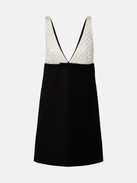 DOROTHEE SCHUMACHER Emotional Essence bow-detail sequined minidress