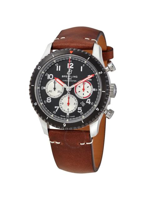 BREITLING Breitling Aviator 8 Chronograph Automatic Black Dial Men's Watch AB01194A1B1X1