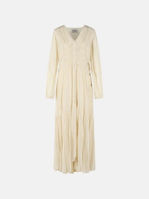 Isabel Marant Étoile 'BRIANE' BEIGE VISCOSE DRESS
