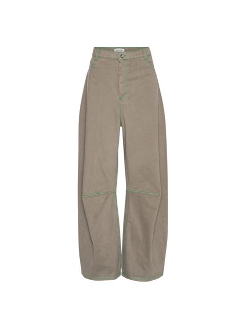 HENRIK VIBSKOV DART DENIM PANTS - WALNUT