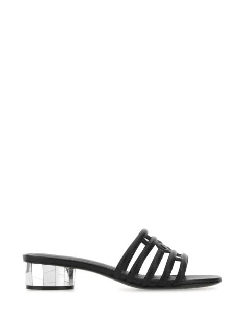 FERRAGAMO Salvatore Ferragamo Women Black Nappa Leather Finn Mules