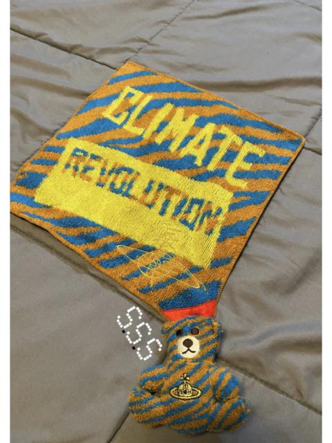 Vivienne Westwood Climate Revolution hand towel & bear