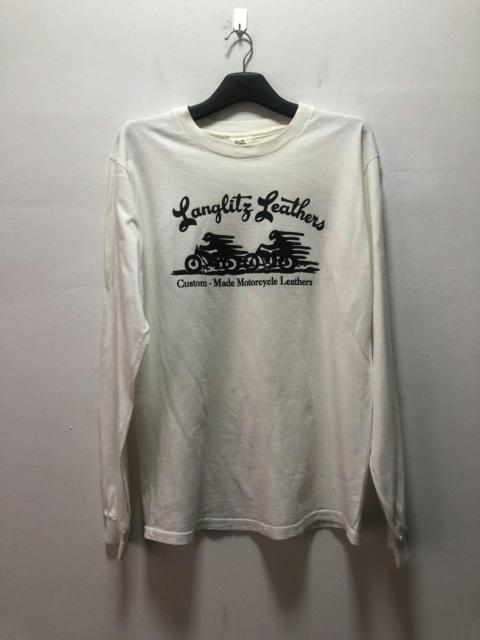 Other Designers Vintage LANGLITZ LEATHERS T Shirt Longsleeve USA Harley