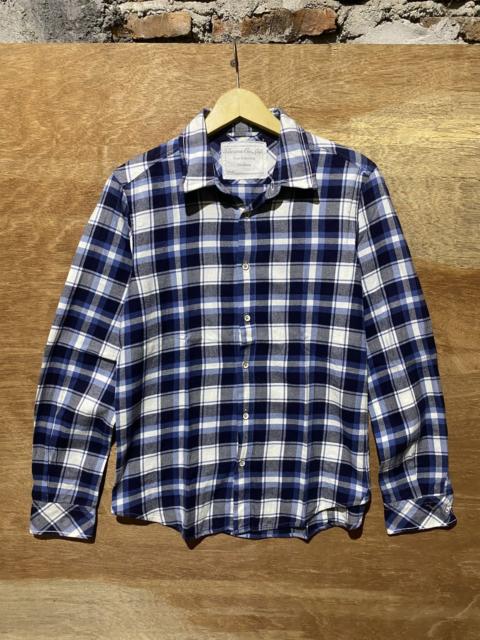 Other Designers Beams japan plaid flannelshirt
