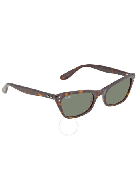 Ray-Ban Ray Ban Lady Burbank Green Cat Eye Ladies Sunglasses RB2299 902/31 52