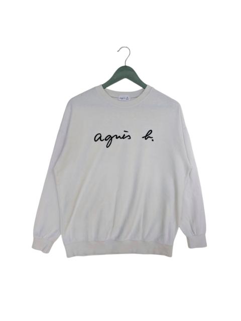 Other Designers Agnes B. Embroidery Logo Sweatshirt