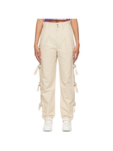 Isabel Marant Étoile Beige Keowina Trousers