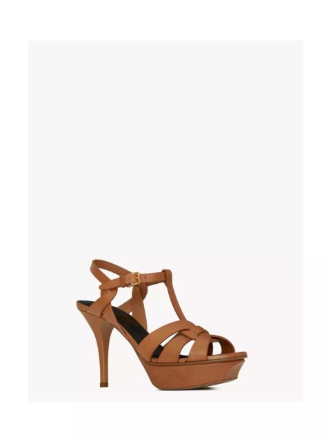 SAINT LAURENT Women's Tribute Platform Sandals