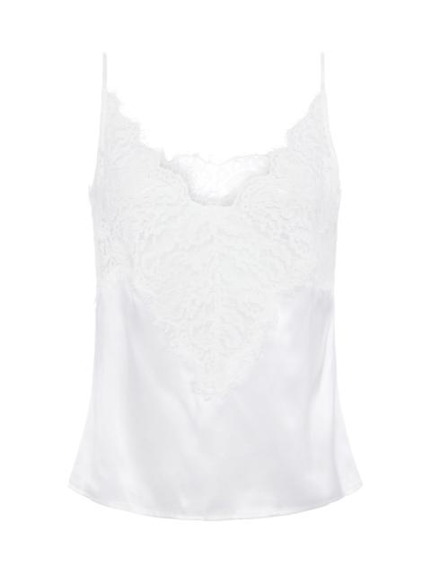 L'AGENCE Priya Silk Lace Camisole