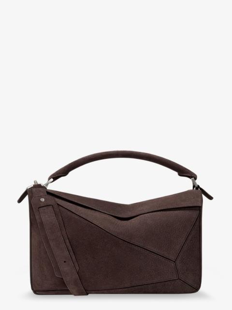 Loewe Loewe Men Puzzle Large Nubuck Bag