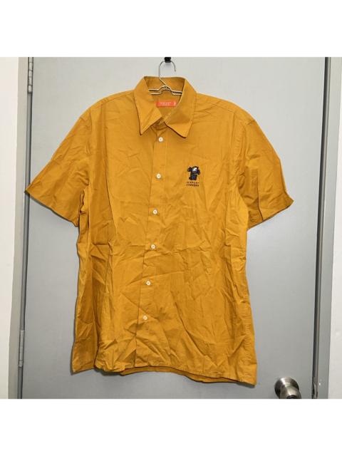 Other Designers Vintage Iceberg History x Felix The Cat Bowling Shirt