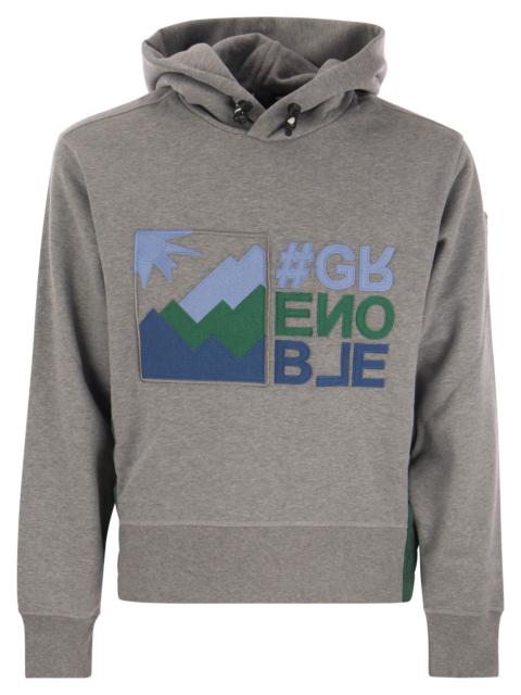 Moncler Moncler Grenoble Men Logo-Printed Hoodie