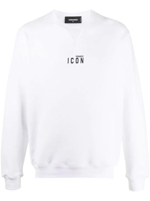 DSQUARED2 mini Icon-print crew neck sweatshirt