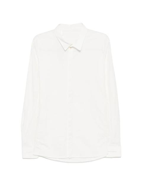 Boris Bidjan Saberi LOGO TAG COTTON SHIRT